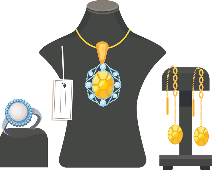 jewelry shop beauty items